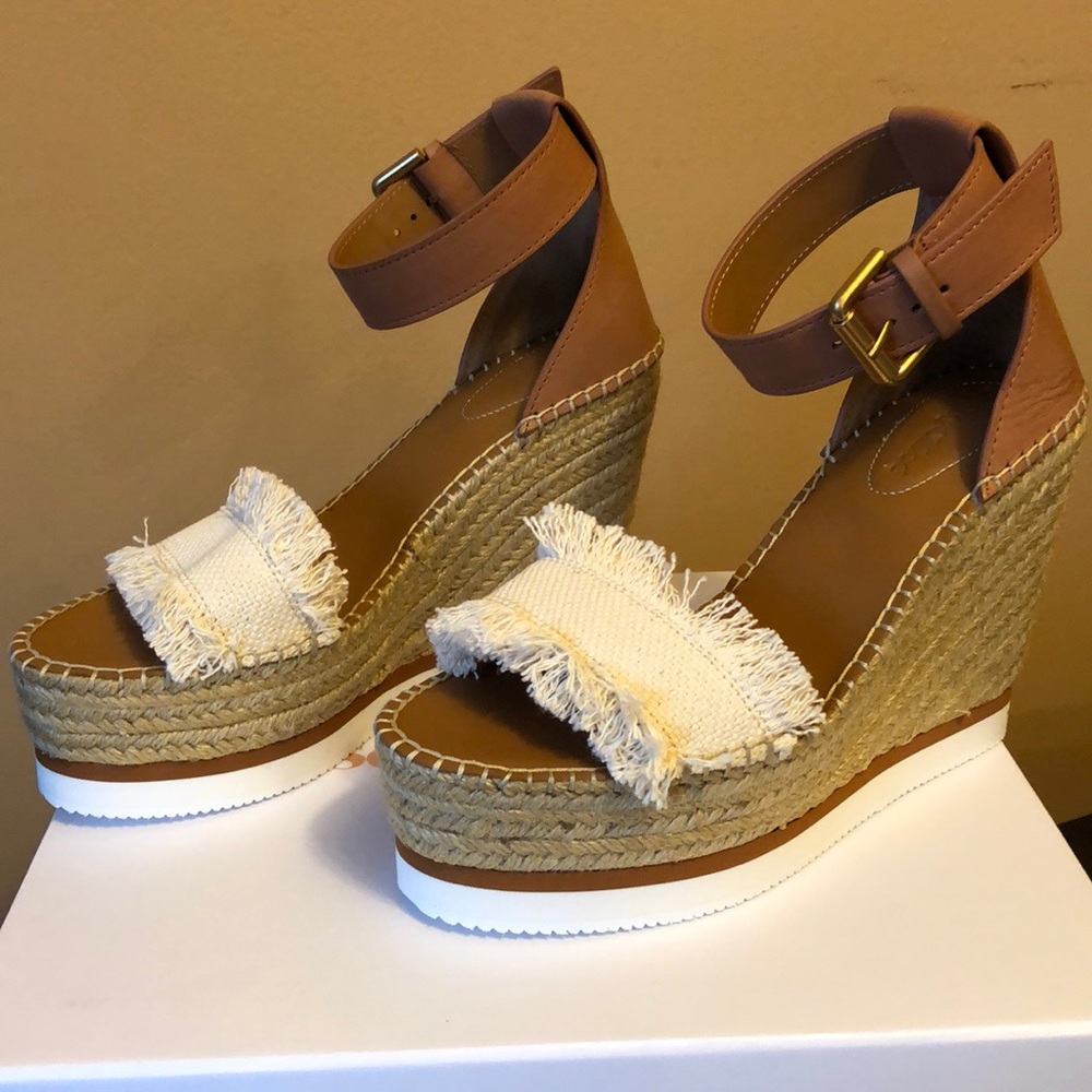 See By Chloe ESPADRILLE Wedge Sandal